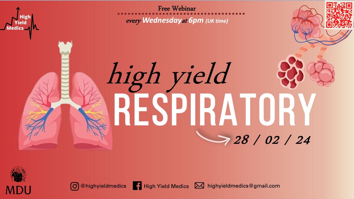 Respiratory High Yield Finals Event listing MedAll