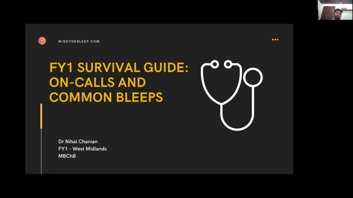 FY1 Survival Guide: Preparing for On-calls and Common Bleep Scenarios ...